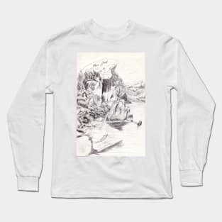 Corfu island Long Sleeve T-Shirt